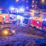 Autofahrer bei Unfall auf Osttangente verletzt