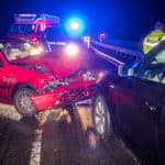 Unfallserie an Flensburger Stadtgrenze aufgrund von Glatteis