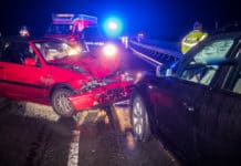 Unfallserie an Flensburger Stadtgrenze aufgrund von Glatteis