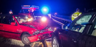 Unfallserie an Flensburger Stadtgrenze aufgrund von Glatteis