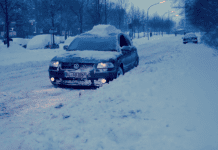 Wintereinbruch in Flensburg