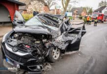 Ringsberg – PKW prallt frontal in Traktor