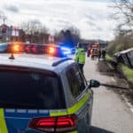 Umgekippter LKW sorgt für Behinderungen auf der B200 in Flensburg