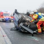 Flensburg: Vollsperrung der B200 nach Verkehrsunfall
