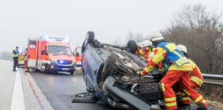 Flensburg: Vollsperrung der B200 nach Verkehrsunfall