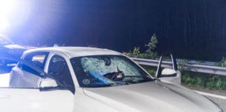 Nach Steinwürfen auf die A7: Festnahme von zwei Tatverdächtigen