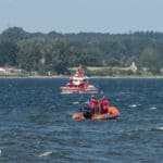 Surfer in Seenot – Großeinsatz auf der Halbinsel Holnis
