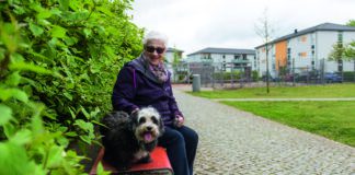 Brigitte Wolff in Fruerlund zuhause – ein Quartier in neuem Gewand