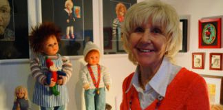 Die Flensburger Puppenkünstlerin Inge Harck