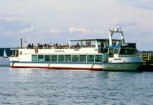 Ausflugsfahrt auf der Förde mit der MS Viking