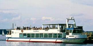 Ausflugsfahrt auf der Förde mit der MS Viking