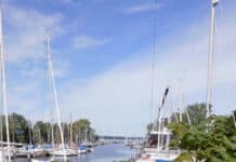 Der Flensburger Freihafen in Kielseng