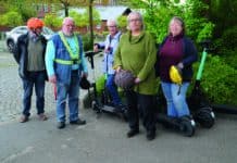 Seniorenbeirat auf E-Scootern unterwegs