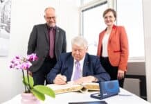 Ehrung von Jørgen Mads Clausen