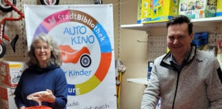 Autokino der Stadtbibliothek Flensburg