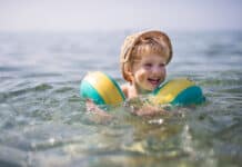 Kinder können trotz Schwimmhilfe ertrinken