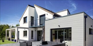 Witterungsschutz mit Faserzement