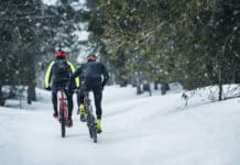 Radfahren im Winter