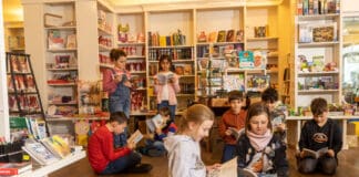 Schnitzeljagd in der Carl-von-Ossietzky-Buchhandlung