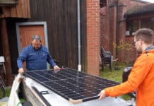 Solaranlagen auf dem Balkon