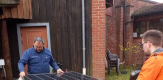 Solaranlagen auf dem Balkon