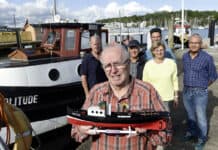 Modell: Die „Solitüde“ im Maßstab 1:30 Die „Solitüde“ im Maßstab 1:30