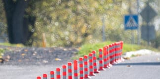 Markierungsarbeiten Ballastbrücke – Kielseng – Mürwiker Straße