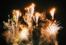 Feuerwerk Silvester 2023 Feuerwerkskörpern