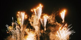 Feuerwerk Silvester 2023 Feuerwerkskörpern