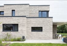 Edle Flächenwirkung mit Langformatziegeln Edle Flächenwirkung mit Langformatziegeln