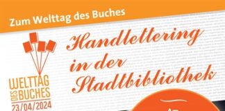 Handlettering in der Stadtbibliothek Flensburg Handlettering in der Stadtbibliothek Flensburg