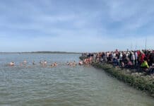 Anbaden am Dockkoog: Gezeiten verschieben Husumer Traditionstermin Anbaden am Dockkoog: Gezeiten verschieben Husumer Traditionstermin