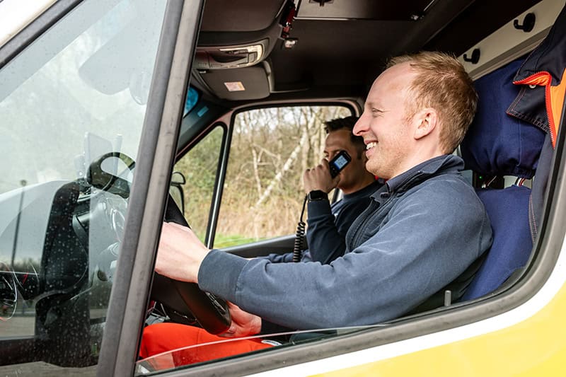 Notruf 112 Unterwegs mit einem Rettungswagen der Flensburger Berufsfeuerwehr