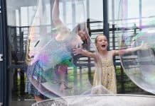 Schillernde Riesen in der Phänomenta Flensburg Phänomenta