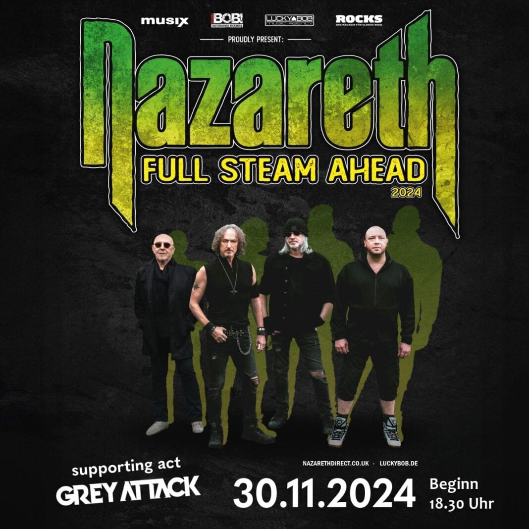 Nazareth – Full Steam Ahead 2024