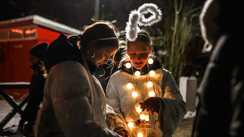 Weihnachtsstimmung in Wanderup