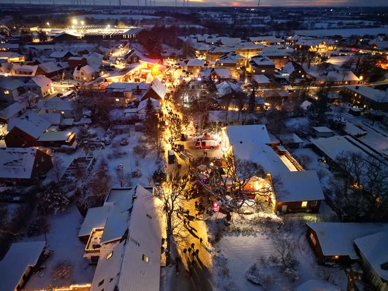 Weihnachtsstimmung in Wanderup