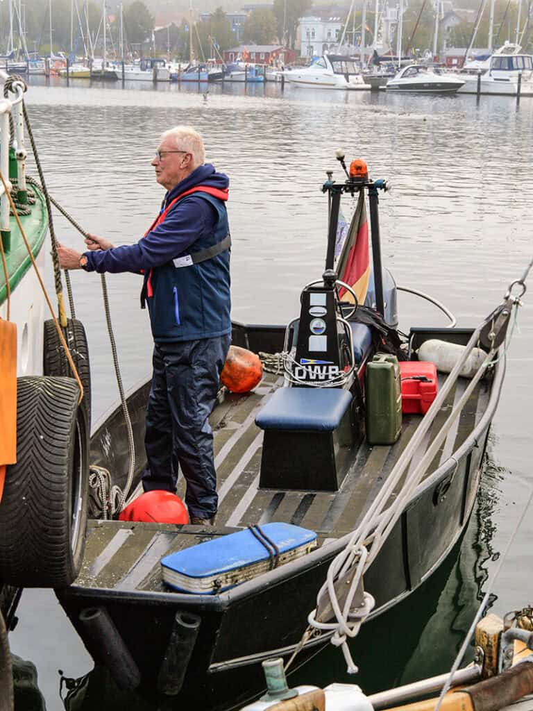 Holger Rahf – in Flensburg an Land, am und unter Wasser zu Hause