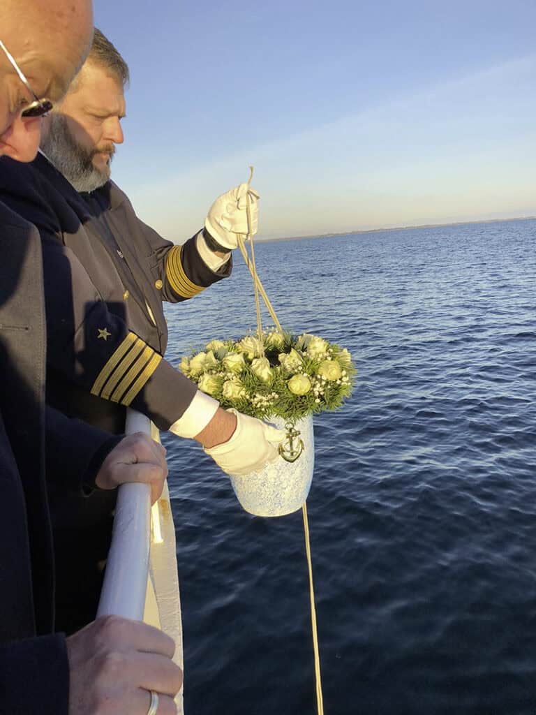 Seebestattungen in der Flensburger Förde mit der „Feodora II“