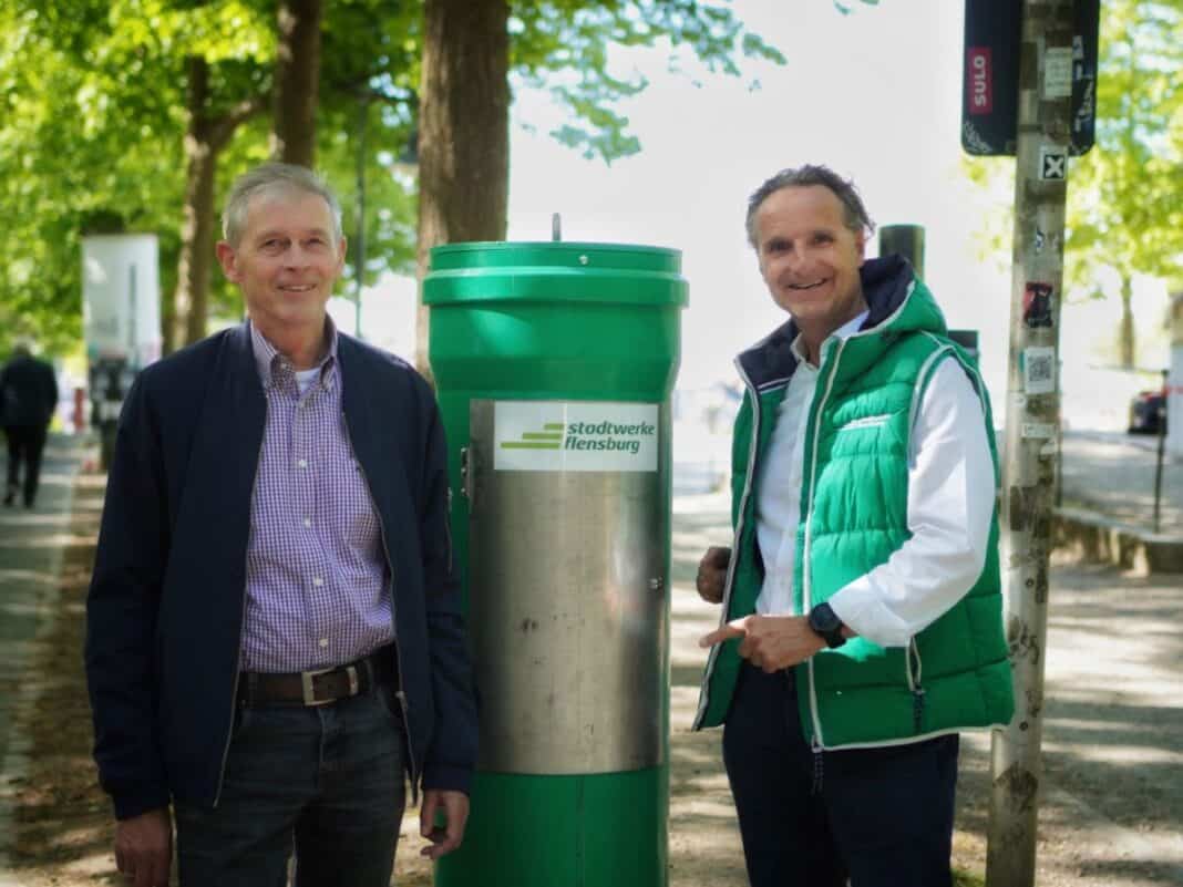 Wieder frisches Trinkwasser an der Hafenspitze