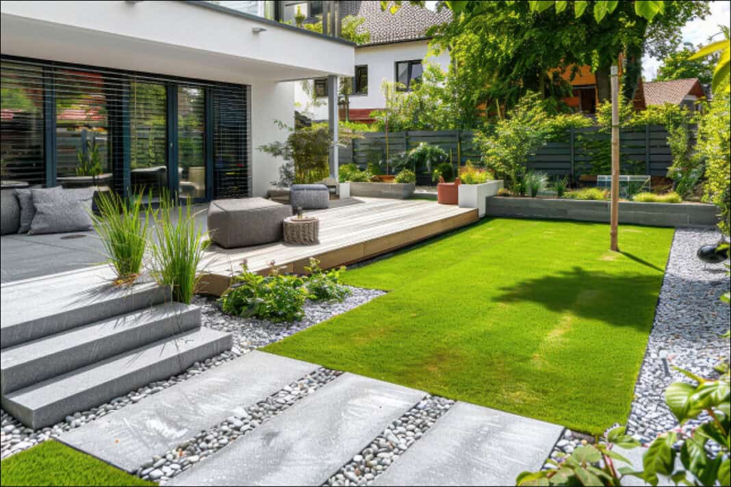Wasserdurchlässige Terrassen, Auffahrten, Wege