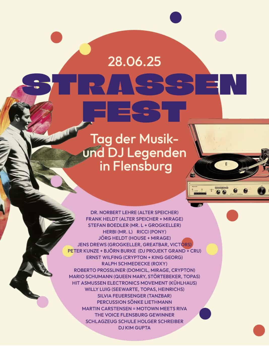 Tag der Musik- und DJ-Legenden in Flensburg am 28.06.2025