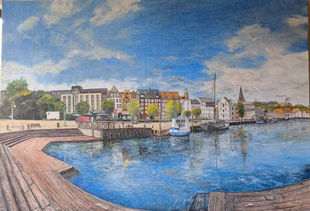 Gemäldeausstellung des italienischen Künstlers D. Teobaldelli