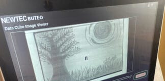 Hyperspektralkamera in der PHÄNOMENTA Hyperspektralkamera in der PHÄNOMENTA