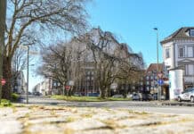 Burgplatz: Seit 50 Jahren die heutige Form Burgplatz: Seit 50 Jahren die heutige Form