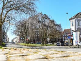 Burgplatz: Seit 50 Jahren die heutige Form Burgplatz: Seit 50 Jahren die heutige Form