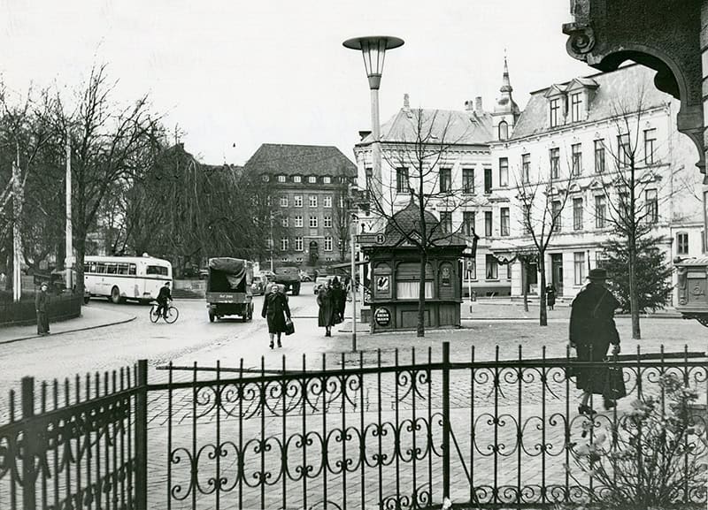 Burgplatz: Seit 50 Jahren die heutige Form