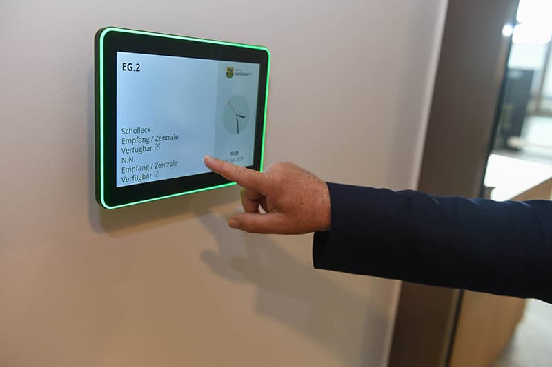 Das neue Bürgerhaus am Wiesharder Platz