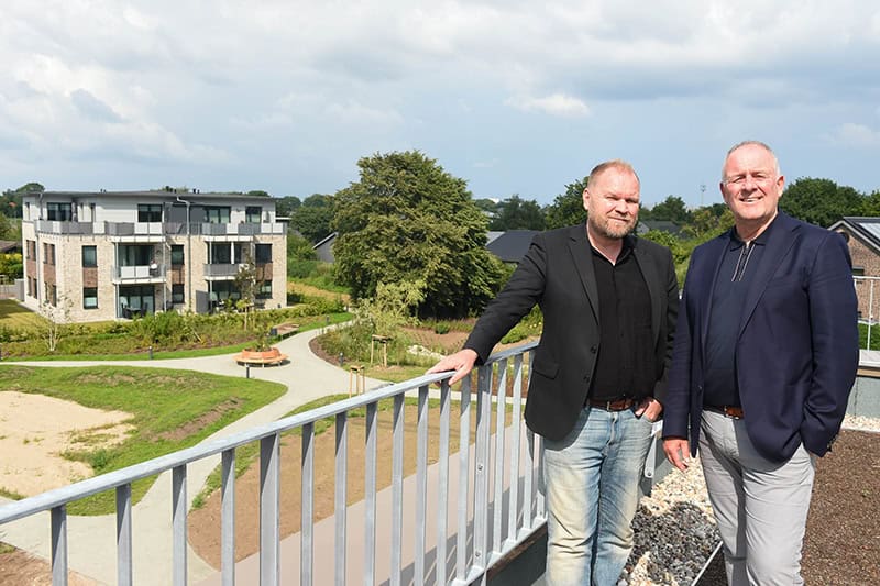 Das neue Bürgerhaus am Wiesharder Platz