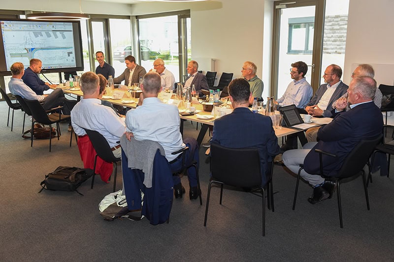 Das neue Bürgerhaus am Wiesharder Platz